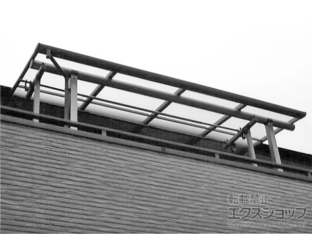 神奈川県四日市市のValue Selectのバルコニー・ベランダ屋根 ヴェクターテラス F型 屋根タイプ 単体 積雪〜20cm対応 施工例