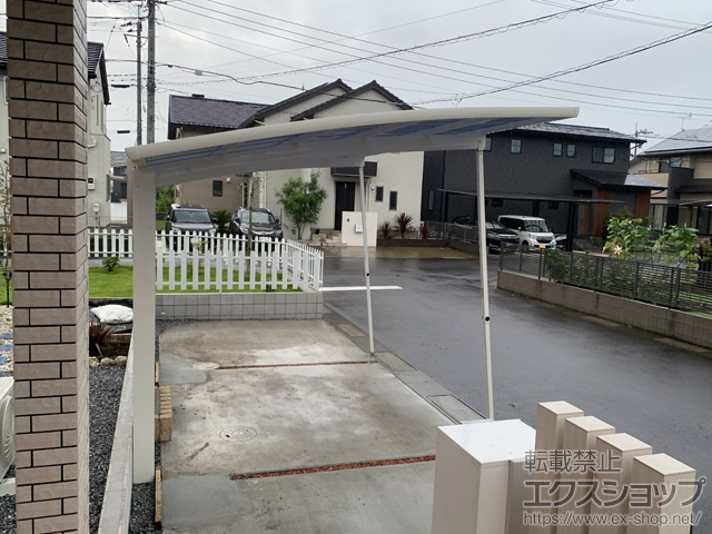 茨城県稲敷郡阿見町ののカーポート レイナポートグラン　積雪〜20cm対応 施工例