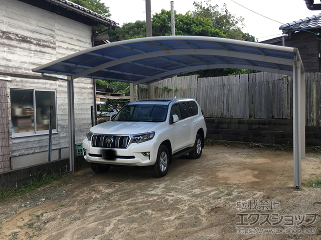 福岡県糸島市ののカーポート レイナツインポートグラン　積雪〜20cm対応 施工例