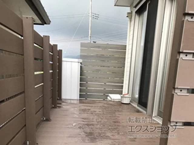 神奈川県大村市のValue Selectのフェンス・柵 プラドフェンス ジョイントなし仕様 高尺タイプ 施工例