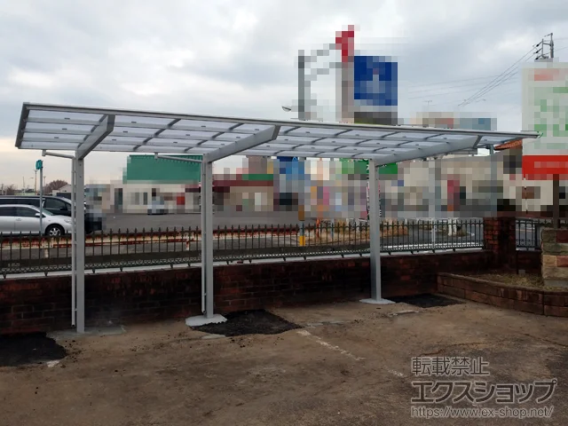 愛知県横須賀市のValue Selectのカーポート ネスカF (フラットスタイル) 延長 積雪〜20cm対応 施工例