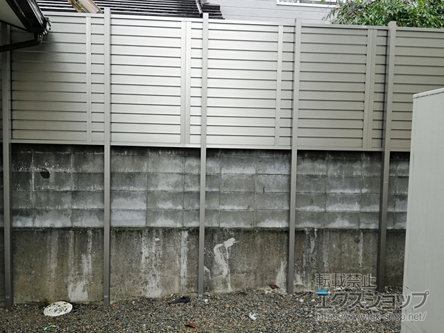 徳島県小松島市のLIXIL(リクシル)フェンス・柵施工例(フェンスAB YM1型 