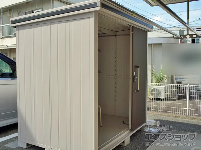 徳島県東久留米市のヨドコウの物置・収納・屋外倉庫 エルモ 一般型 2220×1520×2120（LMD-2215） LMD-2215-DW 施工例