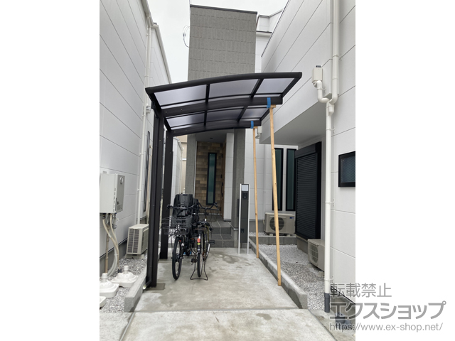 東京都江戸川区ののサイクルポート・駐輪場 レイナポートグランミニ 積雪〜20cm対応 施工例