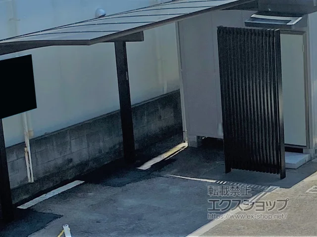 神奈川県春日市のYKKAPのフェンス・柵 リレーリア フェンス2N型 施工例