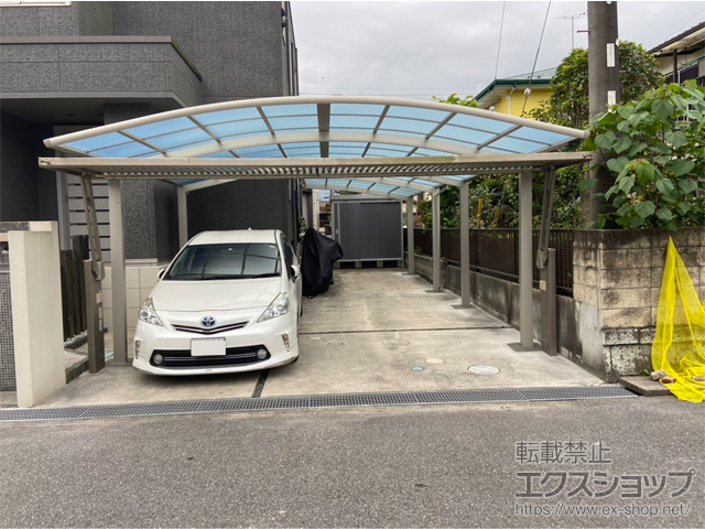 千葉県野田市ののカーポート レイナツインポートグラン　積雪〜20cm対応 施工例