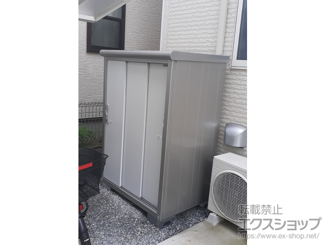 埼玉県さいたま市のの物置・屋外倉庫 エスモ 一般型 1050×750×1501 ESE-1007E-PW 施工例