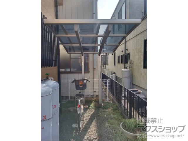 栃木県静岡市のValue Selectのサイクルポート・自転車置き場 プレシオスポート ミニ 積雪〜20cm対応 施工例