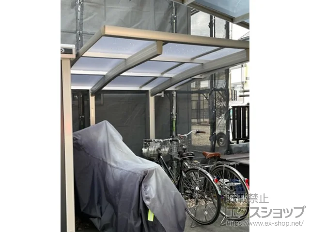 静岡県静岡市のValue Selectのサイクルポート・自転車置き場 プレシオスポート ミニ 積雪〜20cm対応 施工例